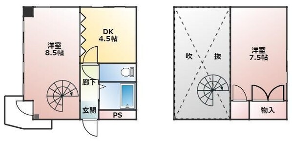 コヴァ朝生田の物件間取画像